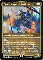 Derevi, Empyrial Tactician - Commander Legends - Etched Foil