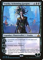 Vraska, Scheming Gorgon - Rivals of Ixalan - Promo Foil