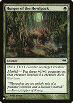 Hunger of the Howlpack - The List