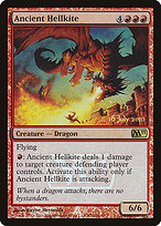 Ancient Hellkite - Magic 2011 Promos - Promo Foil