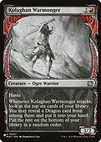 Kolaghan Warmonger - The List - Showcase
