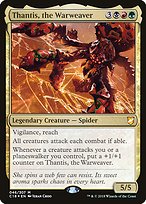 Thantis, the Warweaver - Commander 2018 - Promo Foil