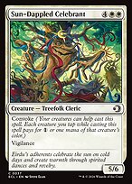 Sun-Dappled Celebrant - Lorwyn Eclipsed