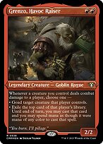 Grenzo, Havoc Raiser - Commander Masters - Etched Foil