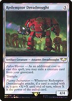 Redemptor Dreadnought - Warhammer 40,000 Commander - Surge Foil