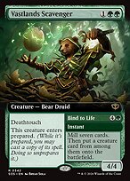 Vastlands Scavenger // Bind to Life - Secrets of Strixhaven - Extended Art