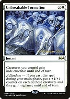 Unbreakable Formation - Ravnica Allegiance Promos - Promo Foil