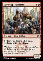 Towering Thunderfist - Ravnica: Clue Edition