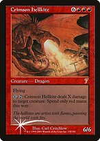 Crimson Hellkite - Seventh Edition