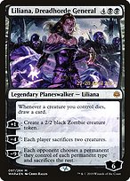 Liliana, Dreadhorde General - War of the Spark Promos - Promo Foil