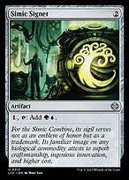 Simic Signet - The Lost Caverns of Ixalan Commander