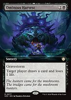 Ominous Harvest - Secrets of Strixhaven Commander - Extended Art