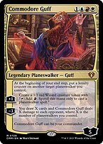 Commodore Guff - Commander Masters