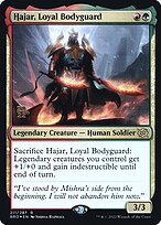 Hajar, Loyal Bodyguard - The Brothers' War Promos