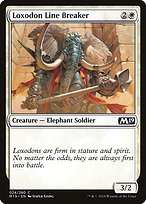 Loxodon Line Breaker - Core Set 2019