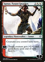 Samut, Tyrant Smasher - War of the Spark Promos