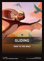 Gliding - Avatar: The Last Airbender Jumpstart Front Cards