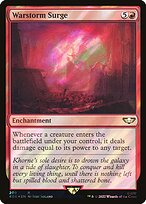 Warstorm Surge - Warhammer 40,000 Commander - Surge Foil