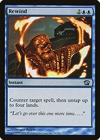 Rewind - Eighth Edition - Promo Foil