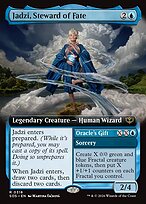 Jadzi, Steward of Fate // Oracle's Gift - Secrets of Strixhaven - Extended Art