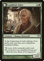 Lambholt Elder // Silverpelt Werewolf - Dark Ascension