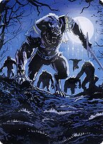 Tovolar, the Midnight Scourge - Midnight Hunt Art Series - Borderless