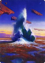 Flooded Strand - Zendikar Rising Art Series