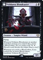 Voldaren Bloodcaster // Bloodbat Summoner - Innistrad: Crimson Vow Promos