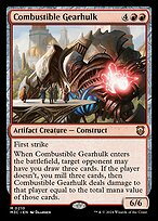 Combustible Gearhulk - Modern Horizons 3 Commander