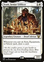 Sram, Senior Edificer - Neon Dynasty Commander