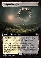 Eclipsed Steppe - Secrets of Strixhaven Commander - Extended Art