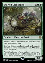 Evolved Spinoderm - Phyrexia: All Will Be One Promos