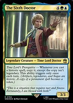 The Sixth Doctor - Doctor Who - Surge Foil