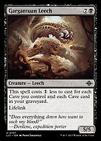 Gargantuan Leech - The Lost Caverns of Ixalan