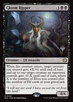 Gloom Ripper - Lorwyn Eclipsed Promos