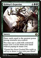 Rishkar's Expertise - Aether Revolt Promos - Promo Foil