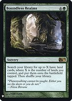 Boundless Realms - The List - Promo Foil