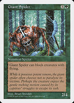 Giant Spider - Fifth Edition