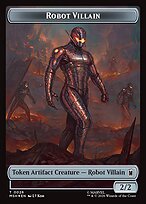 Robot Villain - Marvel Super Heroes Tokens - Surge Foil