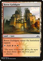 Boros Guildgate - The List