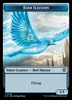 Bird Illusion - Outlaws of Thunder Junction Commander Tokens