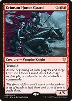 Crimson Honor Guard - Commander 2017