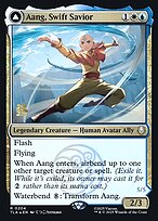 Aang, Swift Savior // Aang and La, Ocean's Fury - Avatar: The Last Airbender Promos