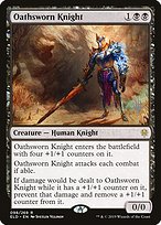 Oathsworn Knight - Throne of Eldraine Promos