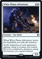 White Plume Adventurer - Battle for Baldur's Gate Promos - Promo Foil