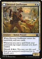 Devoted Grafkeeper // Departed Soulkeeper - Innistrad: Midnight Hunt