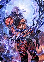 Tezzeret, Betrayer of Flesh - Neon Dynasty Art Series - Borderless