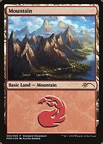 Mountain - M19 Standard Showdown - Promo Foil