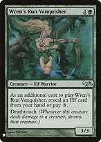 Wren's Run Vanquisher - The List