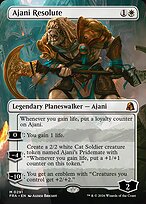 Ajani Resolute - Reality Fracture - Borderless